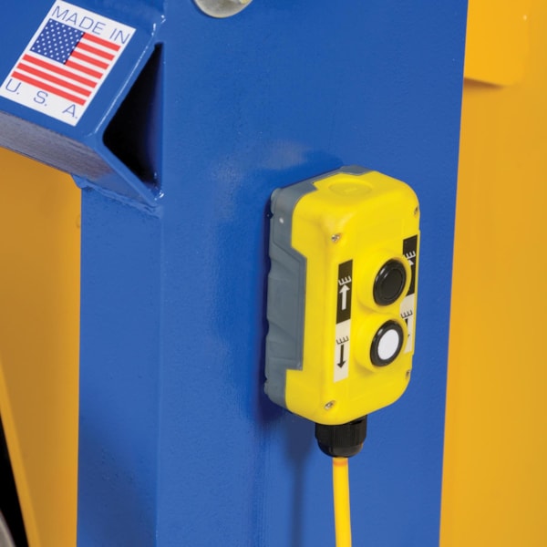 36" Portable Hydraulic Drum Dumper, 1,000 lb. Capacity