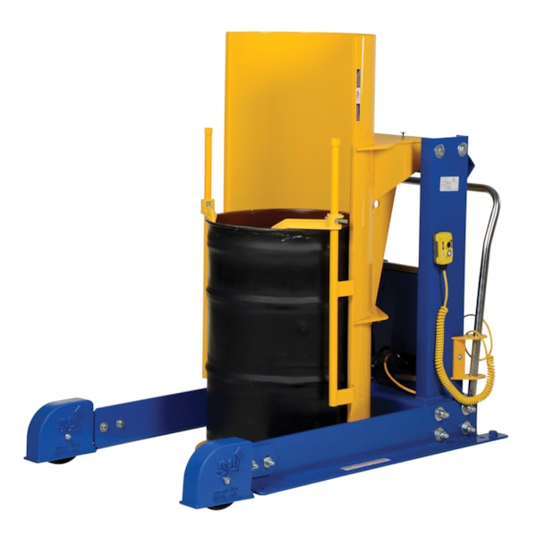 36" Portable Hydraulic Drum Dumper, 1,000 lb. Capacity