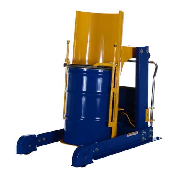 36" Portable Hydraulic Drum Dumper,  750 lb. Capacity