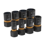 Bolt Biter™ 8-Piece 1/4" & 3/8" Drive Impact Extraction Socket Set thumbnail 1