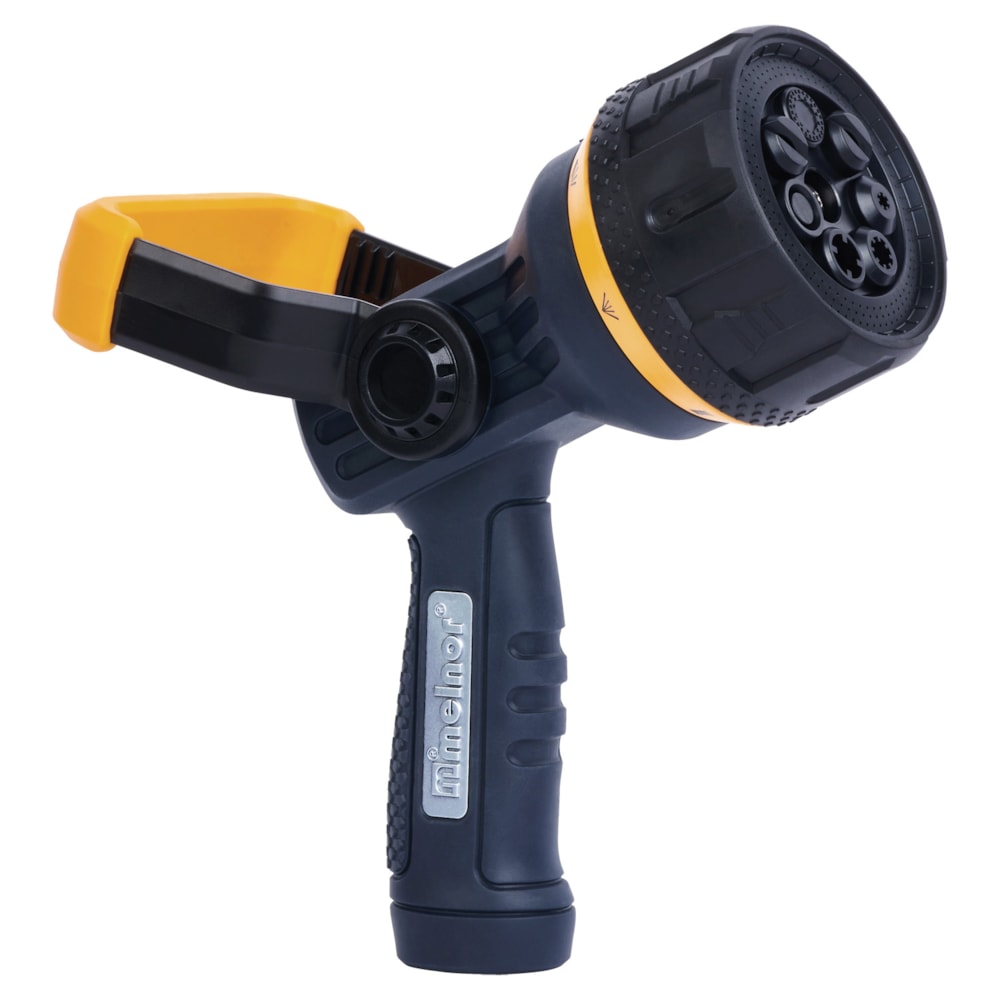 Torrent 7-Pattern Rear Lever 9.5 GPM Heavyweight Metal Water Hose Spray Nozzle