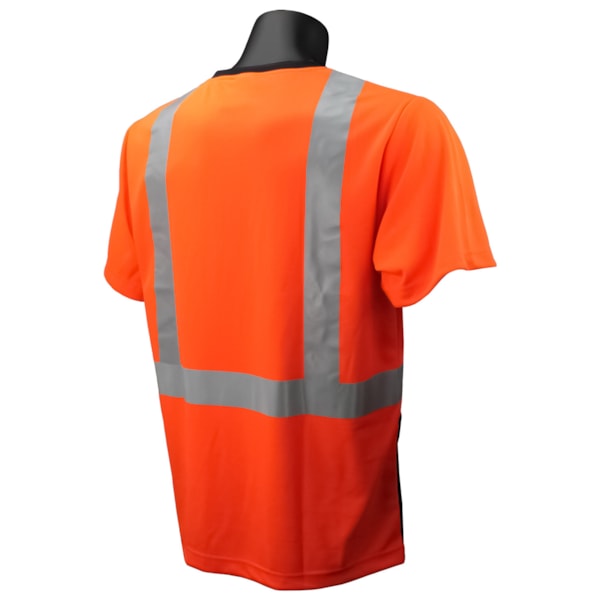 Class 2 Max-Dri™ Black Bottom Hi-Vis Traffic Safety T-Shirt