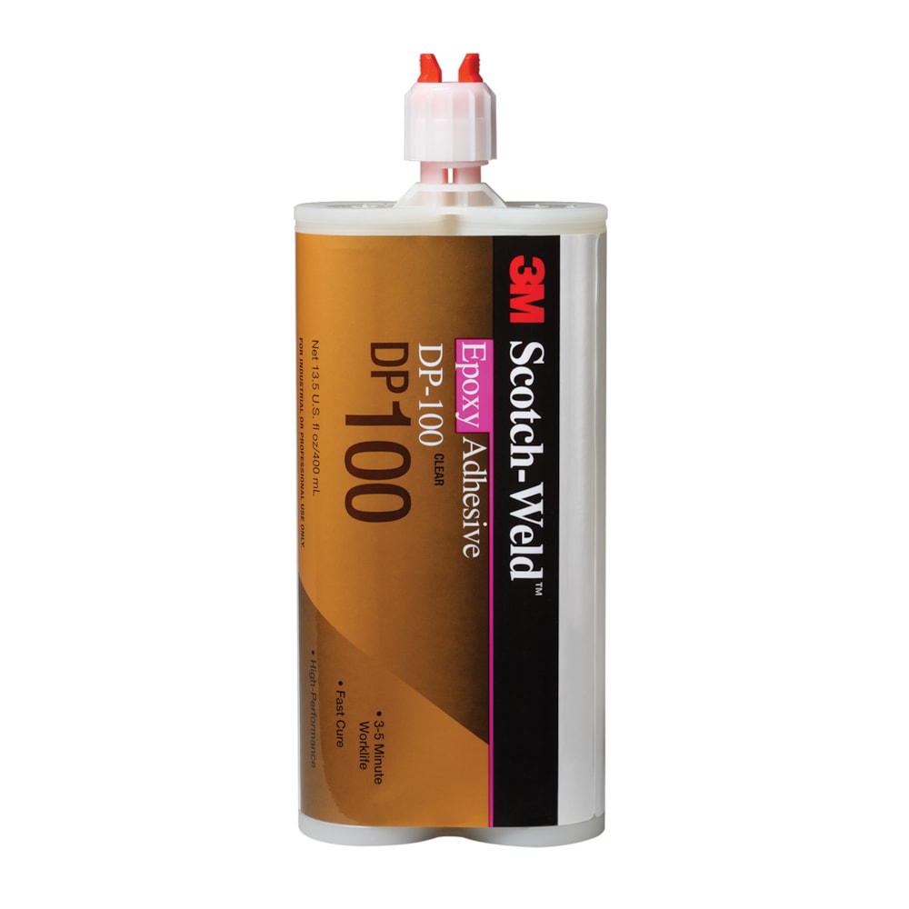 Scotch-Weld™ 48.5 mL Clear Duo-Pak Rigid Epoxy Adhesive