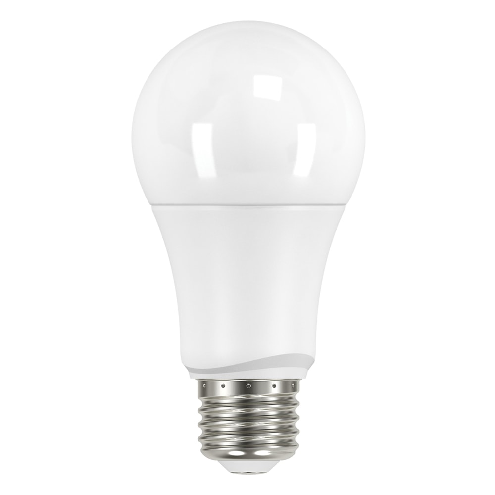 60W Replacement A19 LED Lamp, Non-Dimmable, 9.5W, 3000K, 120V