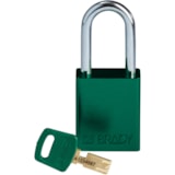 SafeKey Lockout Padlock Aluminum 1.5" Steel Shackle Keyed Different thumbnail 3