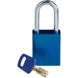 SafeKey Lockout Padlock Aluminum 1.5" Steel Shackle Keyed Different thumbnail 4