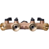 Metal 4-Way Garden Hose Connector Valve thumbnail 3