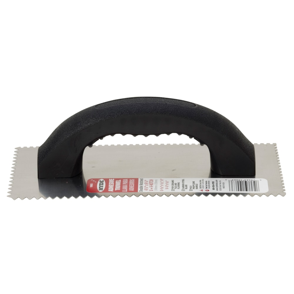 Economy U-Notch & V-Notch Adhesive Trowel