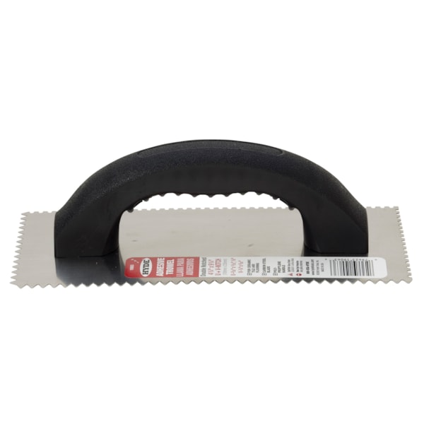 Economy U-Notch & V-Notch Adhesive Trowel
