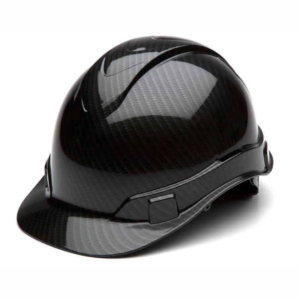 Ridgeline® Graphite & Camo Pattern 4-Point Ratchet Suspension Cap Hard Hat