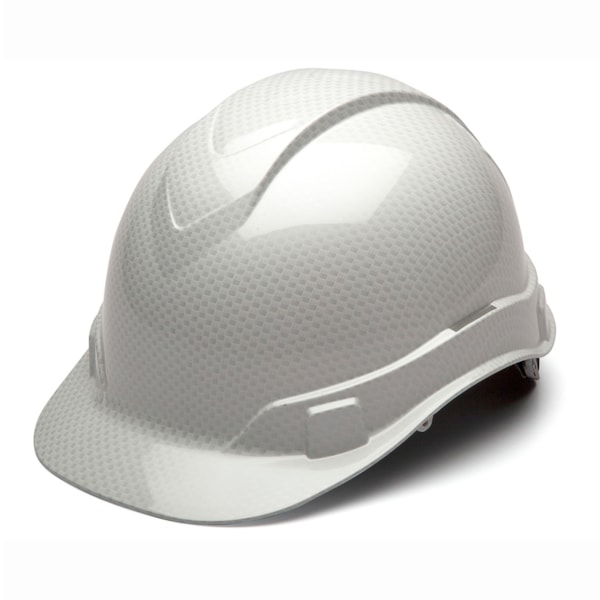 Ridgeline® Graphite & Camo Pattern 4-Point Ratchet Suspension Cap Hard Hat
