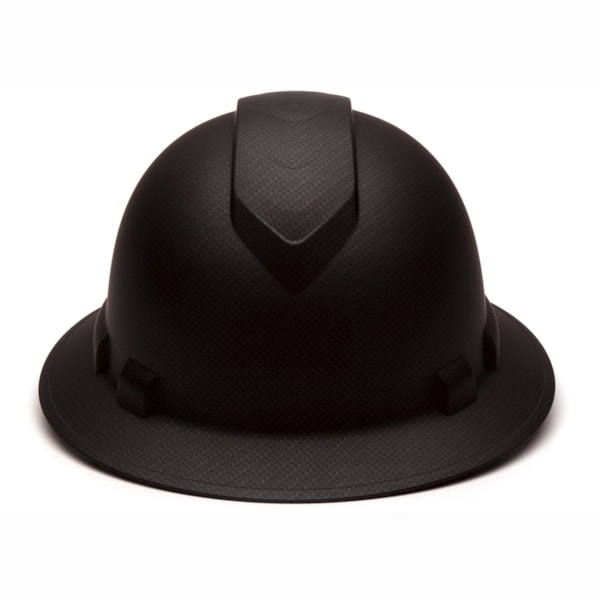 Ridgeline® Graphite Pattern Ratchet Suspension Full Brim Hard Hat