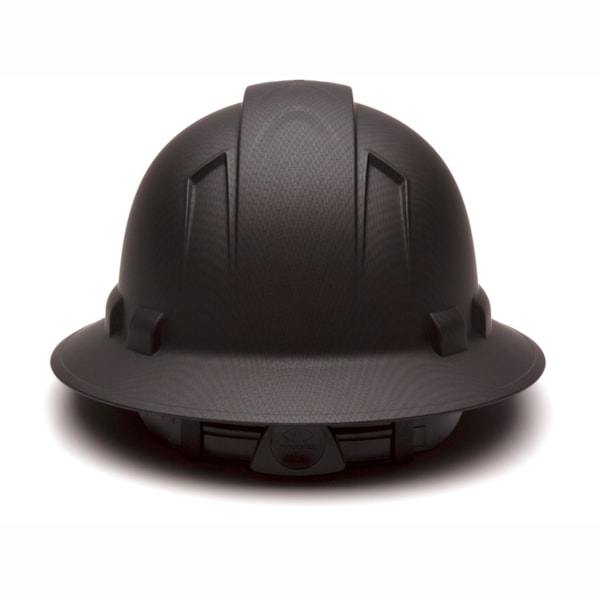 Ridgeline® Graphite Pattern Ratchet Suspension Full Brim Hard Hat