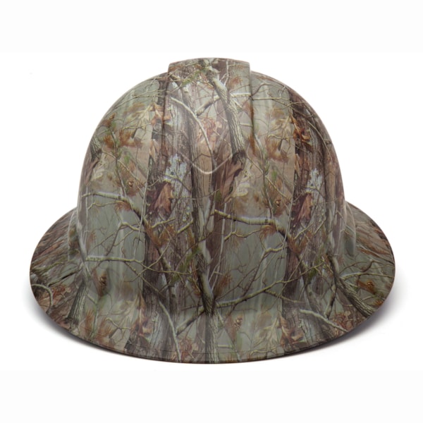 Ridgeline® Graphite Pattern Ratchet Suspension Full Brim Hard Hat