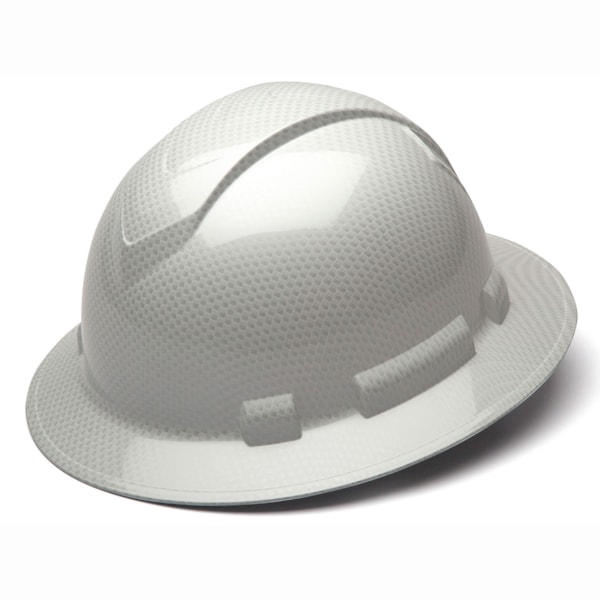 Ridgeline® Graphite Pattern Ratchet Suspension Full Brim Hard Hat