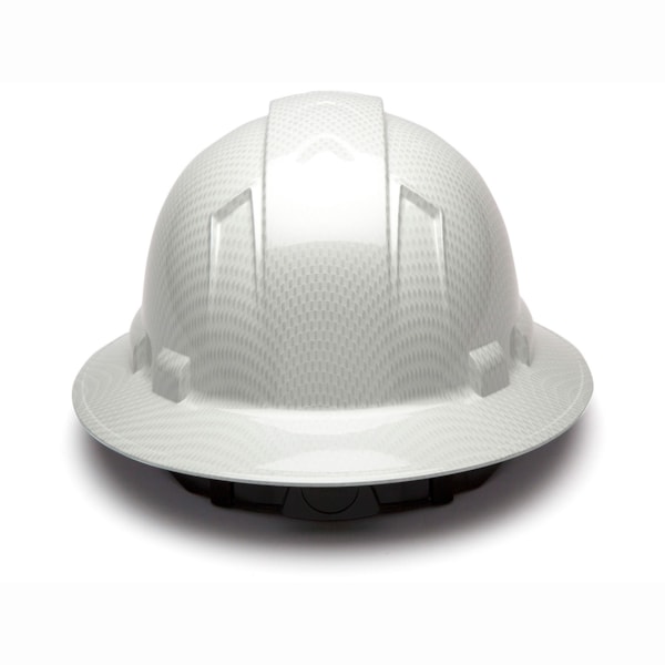 Ridgeline® Graphite Pattern Ratchet Suspension Full Brim Hard Hat