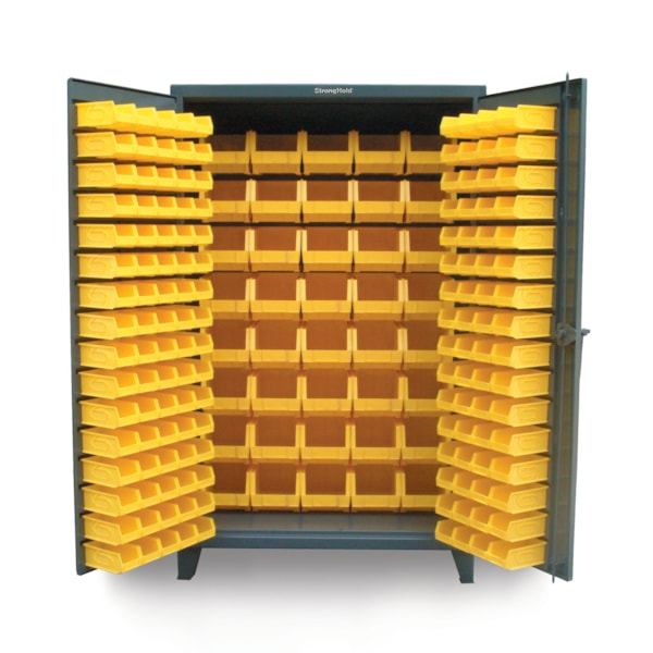 Heavy-Duty All-Welded --Shelf All Bin Cabinet, 36"W x 24"D x 72"H
