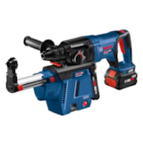 Bulldog™ SDS-Plus® 18V EC Cordless 1" Rotary Hammer & Mobile Dust Extractor Kit thumbnail 2