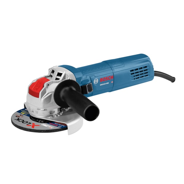 10 AMP 4 1/2" X-LOCK Wheel Mount Lock-On/Off Slide Switch Angle Grinder