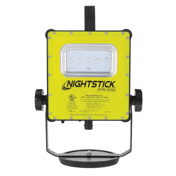 Intrinsically Safe Magnetic Scene Light w/Blow Molded Case - Li-Ion - Green - UL913 / ATEX