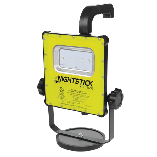 Intrinsically Safe Magnetic Scene Light w/Blow Molded Case - Li-Ion - Green - UL913 / ATEX