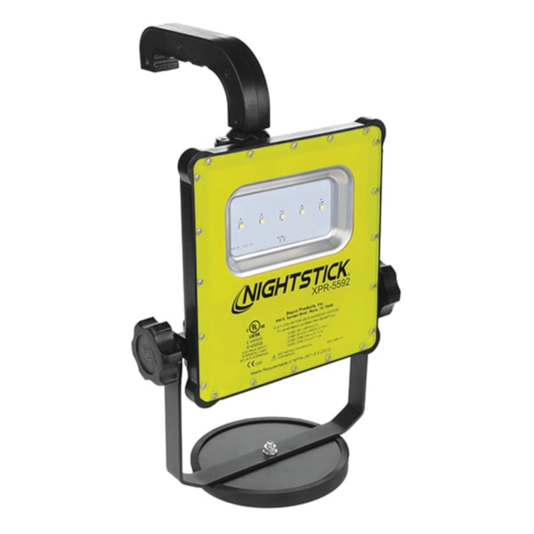 Intrinsically Safe Magnetic Scene Light w/Blow Molded Case - Li-Ion - Green - UL913 / ATEX