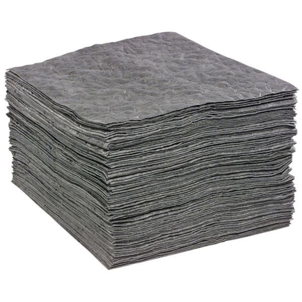 Protector™ 15" x 19" Heavyweight Universal Sorbent Pads 100/Bale & 28.9 gal. Capacity/Bale