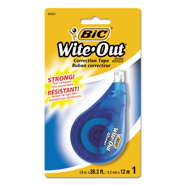 Wite-Out® EZ Correct® 1/6"W x 39.3'L White Correction Tape
