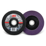 769F 7" x 7/8" Type 27 YF-Weight Abrasive Flap Disc thumbnail 3