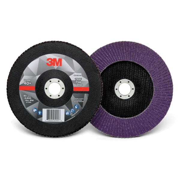 769F 7" x 7/8" Type 27 YF-Weight Abrasive Flap Disc