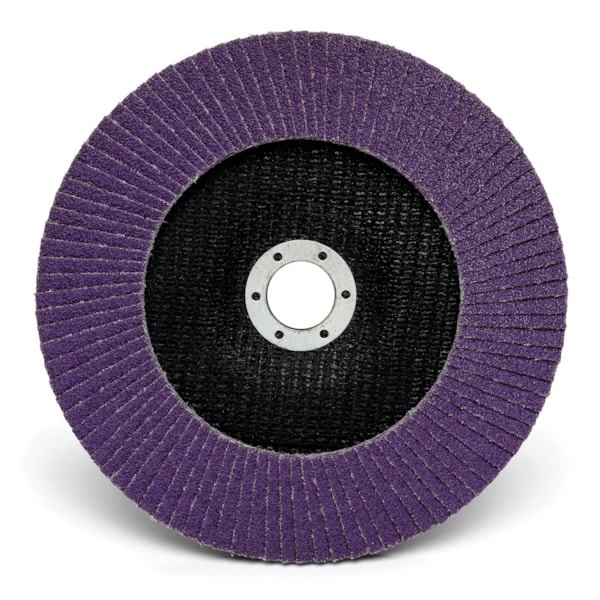 769F 7" x 7/8" Type 27 YF-Weight Abrasive Flap Disc
