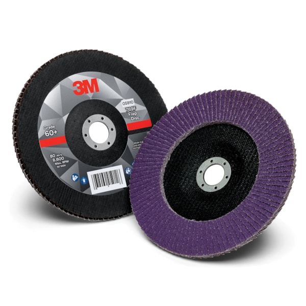 769F 7" x 7/8" Type 27 YF-Weight Abrasive Flap Disc