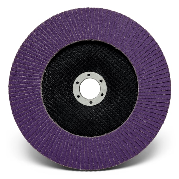 769F 7" x 7/8" Type 27 YF-Weight Abrasive Flap Disc