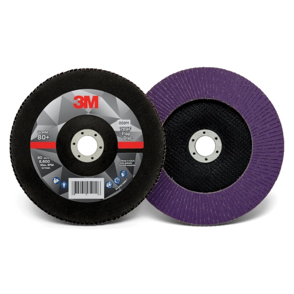 769F 7" x 7/8" Type 27 YF-Weight Abrasive Flap Disc