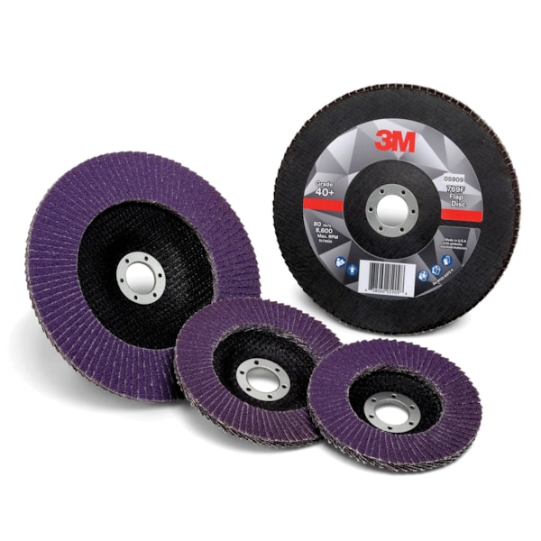 769F 7" x 7/8" Type 27 YF-Weight Abrasive Flap Disc