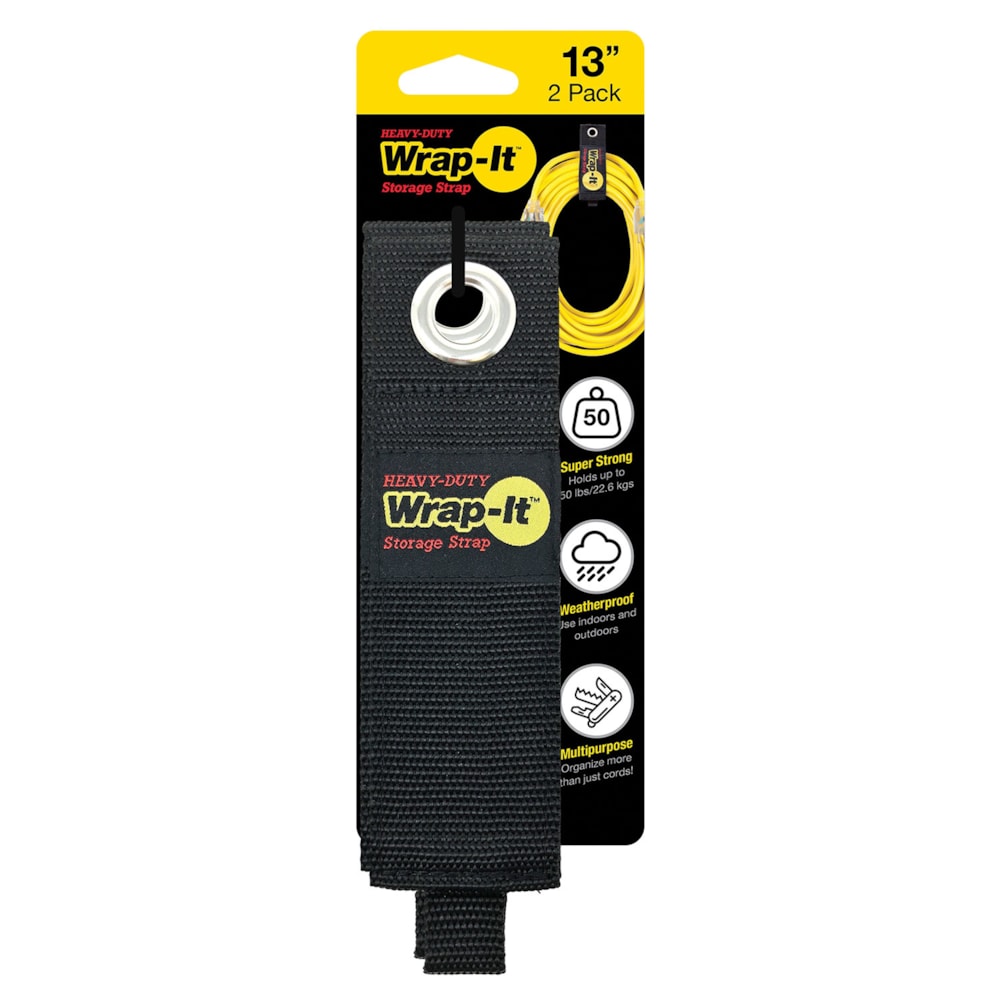 Heavy-Duty 13" Storage Straps 2/Pack
