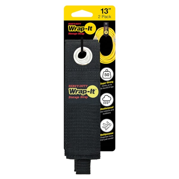 Heavy-Duty 13" Storage Straps 2/Pack