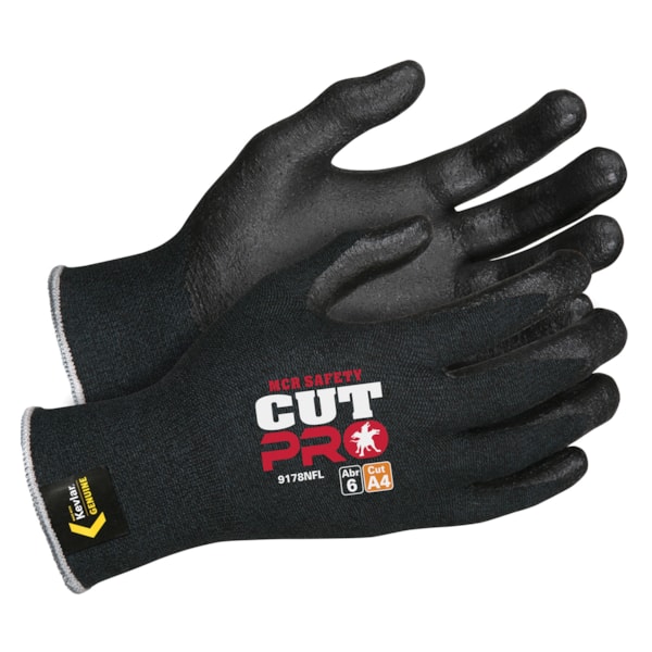 Foam Nitrile Palm Coated Kevlar® Level A4 Cut Resistant Gloves