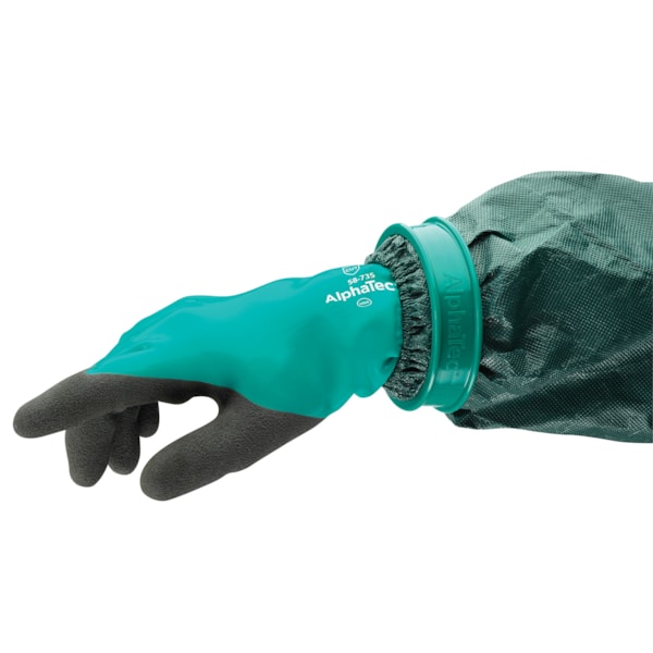 AlphaTec®  INTERCEPT™ 39 mil Lined 13.75" Chemical & Level A3 Cut Resistant Nitrile Gloves