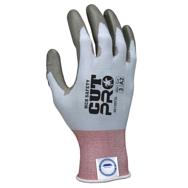 Cut Pro™ PU Palm Coated 18-Gauge Dyneema® Diamond Level A2 Cut Resistant Gloves