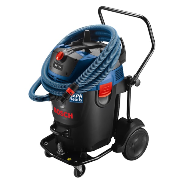 17 gal. 300 CFM Auto Filter Clean & HEPA Filter Dust Extractor Wet Dry Vac