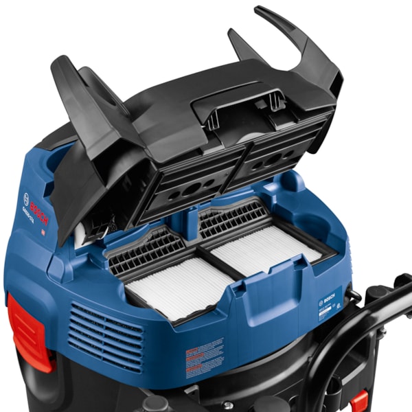 17 gal. 300 CFM Auto Filter Clean & HEPA Filter Dust Extractor Wet Dry Vac
