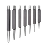 7-Piece Steel Square Shank Center Punch Set thumbnail 1