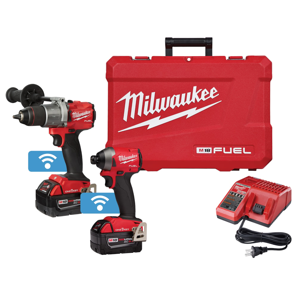 2-Tool Hammer Drill & Impact Driver w/ ONE-KEY™ Combo Kit