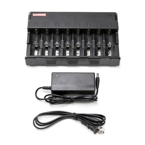 Klarus C8 8-Bay Halo™ Hard Hat LED Light Universal Battery Charger