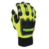 Hi-Vis Oil & Gas Cotton Canvas Work Gloves thumbnail 1