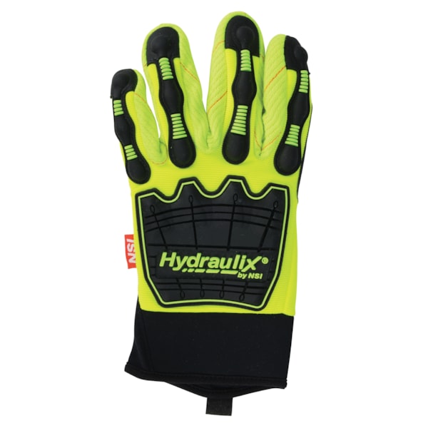Hi-Vis Oil & Gas Cotton Canvas Work Gloves
