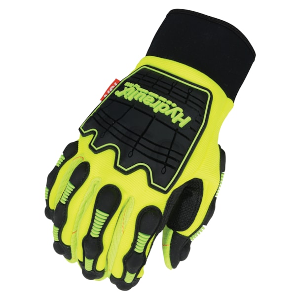 Hi-Vis Oil & Gas Cotton Canvas Work Gloves