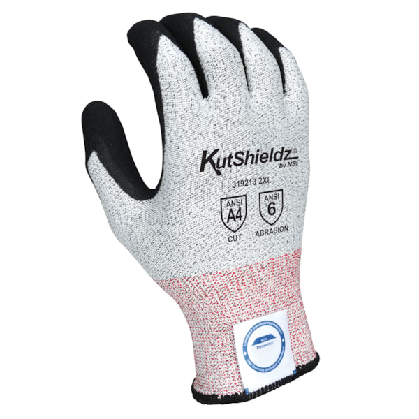 Nitrile Palm Coated 15-Gauge Dyneema® Diamond Level A4 Cut Resistant Gloves