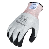 Nitrile Palm Coated 15-Gauge Dyneema® Diamond Level A4 Cut Resistant Gloves thumbnail 2